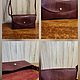 Сумка из кожи. Классическая сумка. Елена leather bag. Ярмарка Мастеров.  Фото №6
