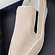 Винтаж: Слипоны MAX MARA (Италия), замша/кожа. Люкс! Р. 39. Обувь винтажная. Винтаж Jun-Jun. Ярмарка Мастеров.  Фото №6