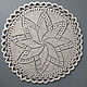 Servilleta de radios ' orquídea'. Doilies. Lisonok (Lisonok). Online shopping on My Livemaster.  Фото №2