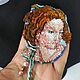 Заказать Брошь/кулон, фрагмент Сикстинской Капеллы Микеланджело!. OlgaBond (ОВ). Ярмарка Мастеров. . Брошь-булавка Фото №3