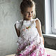 Felted dress for girls 'Pink vintage 2'. Childrens Dress. Nataly Kara - одежда из тонкого войлока. Online shopping on My Livemaster.  Фото №2