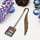 Закладка для книги "Преступление и наказание". Закладки. Приятные разности от котиков (rus-rus355). Интернет-магазин Ярмарка Мастеров.  Фото №2