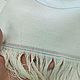 Заказать Плотный хлопок-купон с бахромой ТС-248. Итальянские ткани MoDaTex (MoDaTex). Ярмарка Мастеров. . Ткани Фото №3