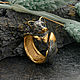 Кольцо женское хитрая, лиса лисичка серебро 925 и золочение 999, Кольца, Санкт-Петербург,  Фото №1