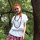 Легкая блузка на лето в стиле бохо, Блузки, Пушкино,  Фото №1
