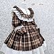 Платье " Zhaklin ". Платье. Little___dress. Ярмарка Мастеров.  Фото №5