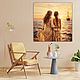 Painting Mother and Daughter. Sunrise at sea, morning. Love picture. Pictures. House of the Sun (irina-bast). Online shopping on My Livemaster.  Фото №2