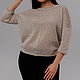  100% Jersey de lino 'Valeria'. Jumpers. Exclusive linen jersey from Elena. My Livemaster. Фото №4
