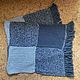 Knitted carpet in a square of different colors. Floor mats. vyazanaya6tu4ka. My Livemaster. Фото №6