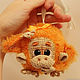 tangerine. Stuffed Toys. Favorite toys from Kafetina. Online shopping on My Livemaster.  Фото №2