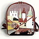 Women's backpack 'Gesture'. Backpacks. Marina Speranskaya handbag. Online shopping on My Livemaster.  Фото №2