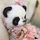Заказать Панда тедди мишка, медвежонок тедди, panda, teddy bear. LuckyBearsShop. Ярмарка Мастеров. . Тедди Зверята Фото №3