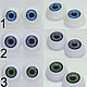 Ojos 20mm color al azar1, Eyes and eyelashes, Krasnogorsk,  Фото №1