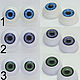 Глаза 20 мм разные цвета - 1, Глаза и ресницы, Красногорск,  Фото №1
