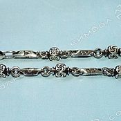 Русский стиль handmade. Livemaster - original item Bracelet with symbols of Veles-Star of Russia-Perun-Rod. Handmade.
