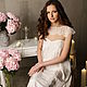 Заказать Шелковая ночная сорочка. F-2. Apilat wedding dresses and lingerie. Ярмарка Мастеров. . Сорочка Фото №3