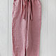 Chinos trousers with elastic waistband. Pants. etnoart (etnoart). Online shopping on My Livemaster.  Фото №2
