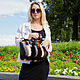 Bolso de piel. Original bolso. Bolso de piel de visón. Classic Bag. Muar Furs. Ярмарка Мастеров.  Фото №5
