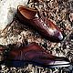 Мужские полуботинки OXSFORD CLASSIC. Оксфорды. LLASEN-SHOES. Интернет-магазин Ярмарка Мастеров.  Фото №2