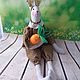 Зайцы тильда. Тильда Зверята. Handmade игрушки. Ярмарка Мастеров.  Фото №6