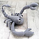 Order Master Class Scorpion Knitted Toy. GALAtoys. Livemaster. . Knitting patterns Фото №3