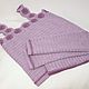 Set for girls 'Violet'. Baby Clothing Sets. Yulia Biedina. Crochet Studio. Online shopping on My Livemaster.  Фото №2