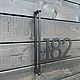 Номер на дверь "Maht II" с доп.планкой, сталь 4мм, Номер на дверь, Санкт-Петербург,  Фото №1