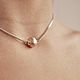 Украшение на шею с жемчугом. Колье. The new black jewelry. Интернет-магазин Ярмарка Мастеров.  Фото №2