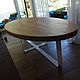 Solid oak dining table. Tables. stolizmassiwa. My Livemaster. Фото №4
