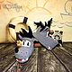 Zapatillas lobo de ' Bueno, espera!', Slippers, Novosibirsk,  Фото №1