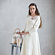 Валяное платье «Bride». Платья. Irina Demchenko. Интернет-магазин Ярмарка Мастеров.  Фото №2
