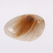 Материалы для творчества handmade. Livemaster - original item Cabochons: Rutilated quartz 31-21-8mm.. Handmade.