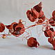 Interior composition bouquet of leather ' Autumn '. Composition. LIUDMILA SKRYDLOVA (flower glade). My Livemaster. Фото №6