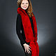 Stole from the red Fox Tails. Collars. Fur495. Online shopping on My Livemaster.  Фото №2