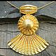 Large pendant made of brass, Pendants, Samara,  Фото №1
