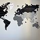 Карта мира, страны, России, региона на заказ. Карты мира. SWD: часы|карты мира|панно на стену. Ярмарка Мастеров.  Фото №6