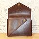 Заказать Кожаный кошелек из цельного куска кожи. Wood Leather (Егор). Ярмарка Мастеров. . Кошельки Фото №3