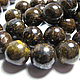 Bronzit beads 12 mm, smooth ball, Beads1, Dolgoprudny,  Фото №1