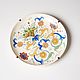 Винтаж: Декоративная тарелка Societa Ceramica Laveno. Тарелки декоративные винтажные. Siblington. Интернет-магазин Ярмарка Мастеров.  Фото №2