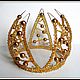 корона золотая "Царевна". Диадемы. Мастерская 'Golden crown'. Ярмарка Мастеров.  Фото №4