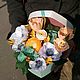 Букет весенних цветов в коробке, Подарки на 8 марта, Бахчисарай,  Фото №1