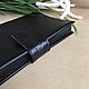 Order A5 diary in a genuine leather cover black. MiTonA. Livemaster. . Diaries Фото №3