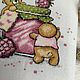 Picture embroidered with a cross Crimson bears. Pictures. sweet-home11. Online shopping on My Livemaster.  Фото №2
