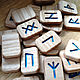 Ash runes with blue. Runes. SilverWood Workshop. Online shopping on My Livemaster.  Фото №2