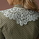 Order Collar 'Empress' Vologda lace. Chest of gifts. Livemaster. . Collars Фото №3