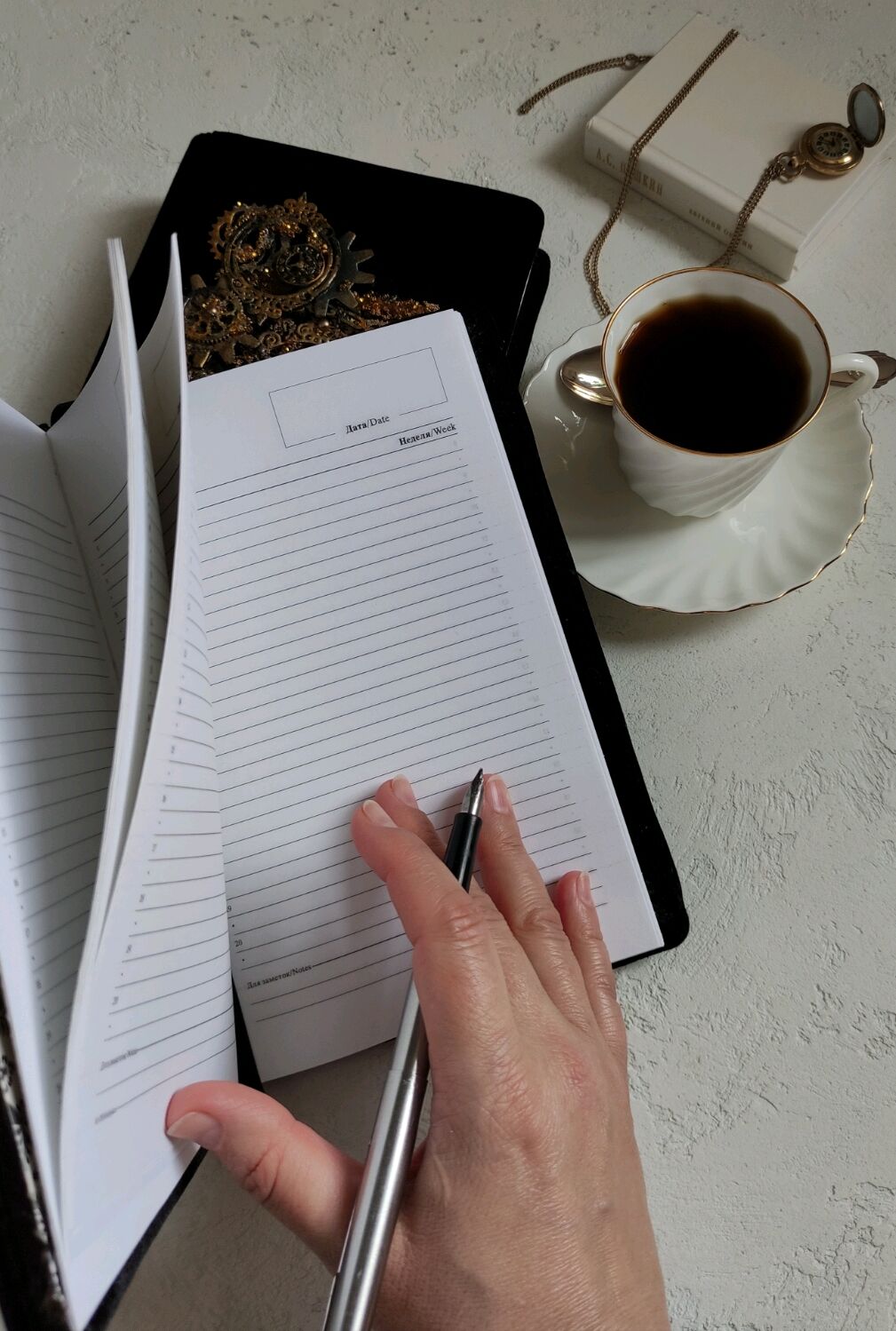 Блокнот, ежедневник недатированный в интернет-магазине Ярмарка Мастеров ...