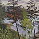 Order Picture of Karelia summer landscape 50 by 70 cm picture by photo to order. paintmart (oikos). Livemaster. . Pictures Фото №3