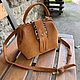 Саквояж мини из натуральной замши. Саквояж. Shapely Bags - Сумки с душой Питера. Интернет-магазин Ярмарка Мастеров.  Фото №2