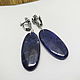 Earrings with sodalite Blue. Earrings. Selberiya shop. Online shopping on My Livemaster.  Фото №2