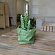 Корзина-мешок для хранения M 29*15*15 см./цвет зеленый. Корзины. ecoideas.shop. Ярмарка Мастеров.  Фото №4